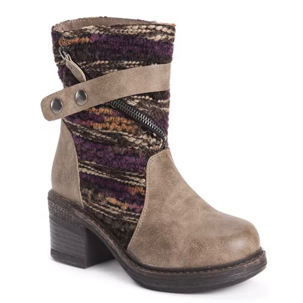 MUK LUKS Women's Marni Boots Size 8